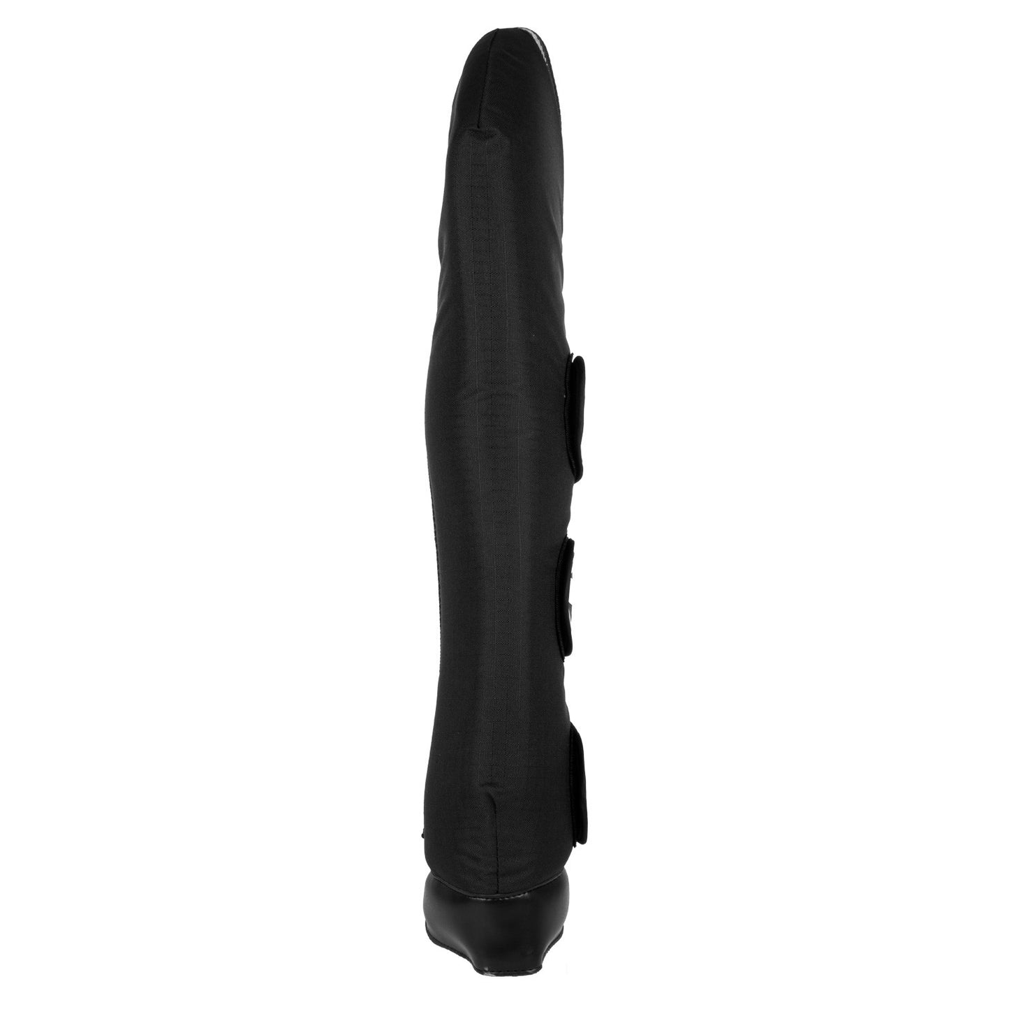 Juego de protectores de transporte con refuerzos de cuero Umbria Equitazione - Negro