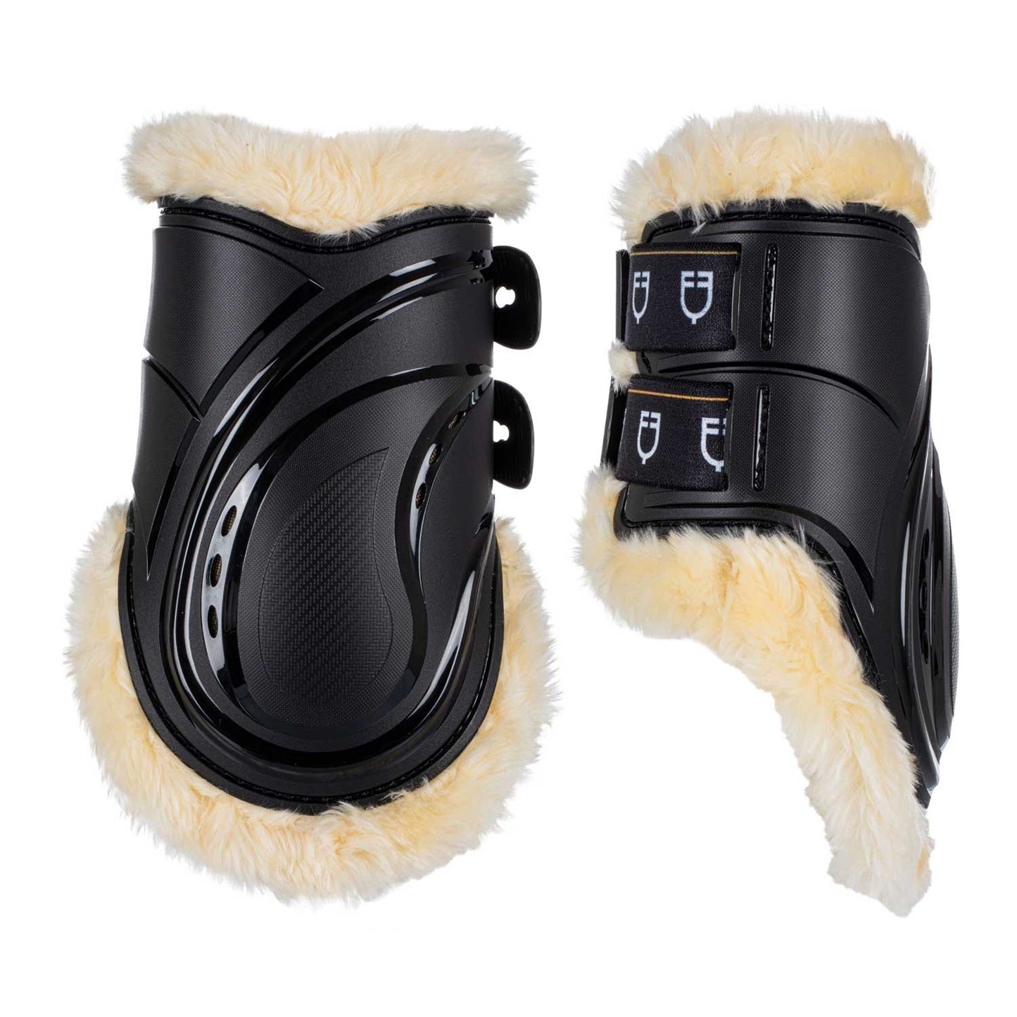 Paratendones modelo Evolution con borreguillo sintético Equestro