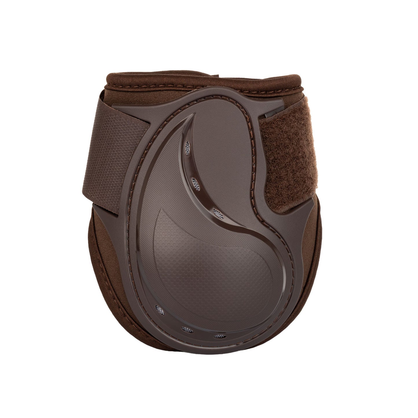 Paranocche de neopreno perforado Airflow refuerzo de plástico Equestro - Marrón