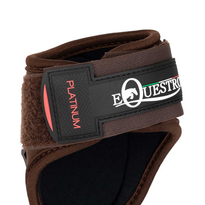 Paranocche de neopreno perforado Airflow refuerzo de plástico Equestro - Marrón