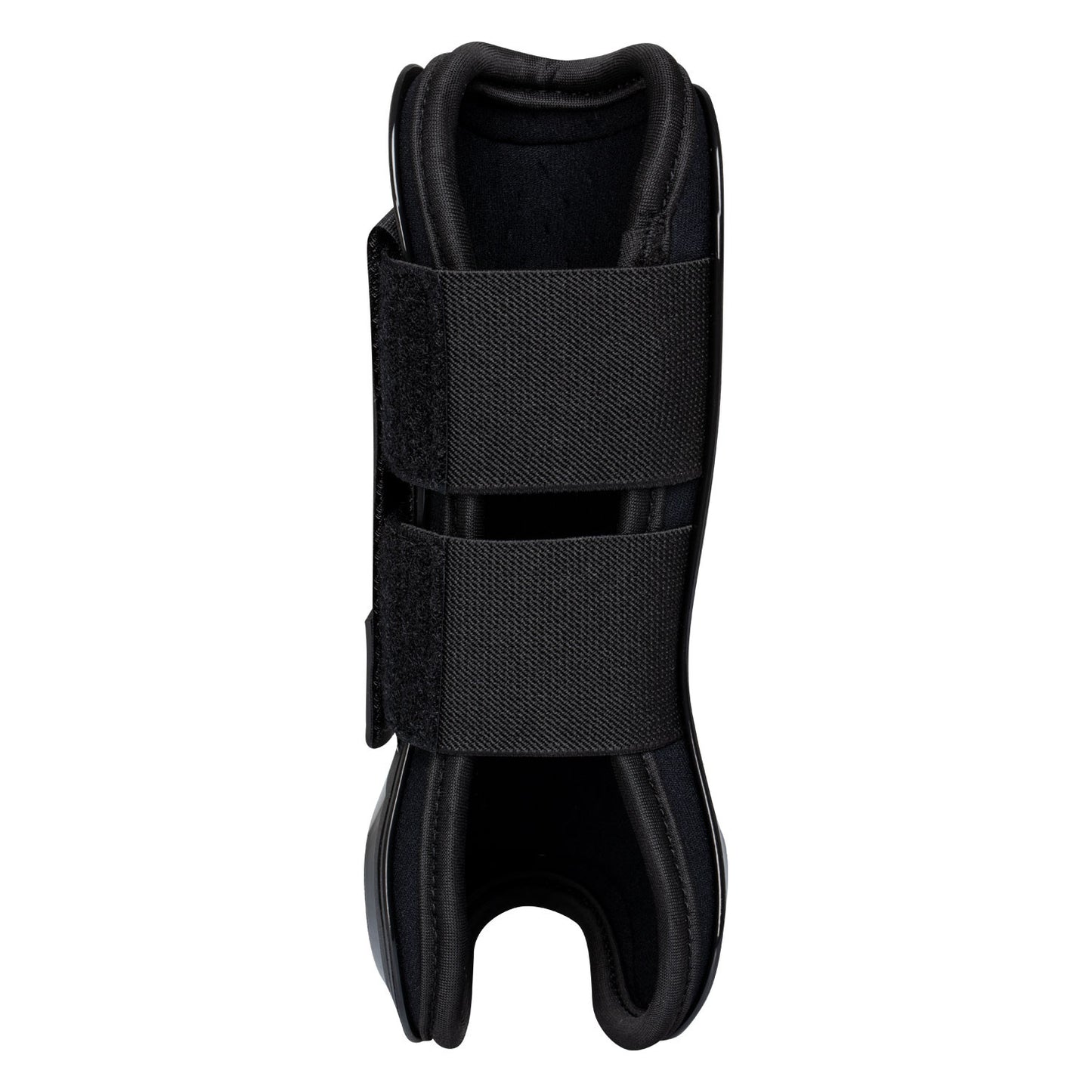 Paratendones anatómicos con doble cierre de velcro Equestro - Negro