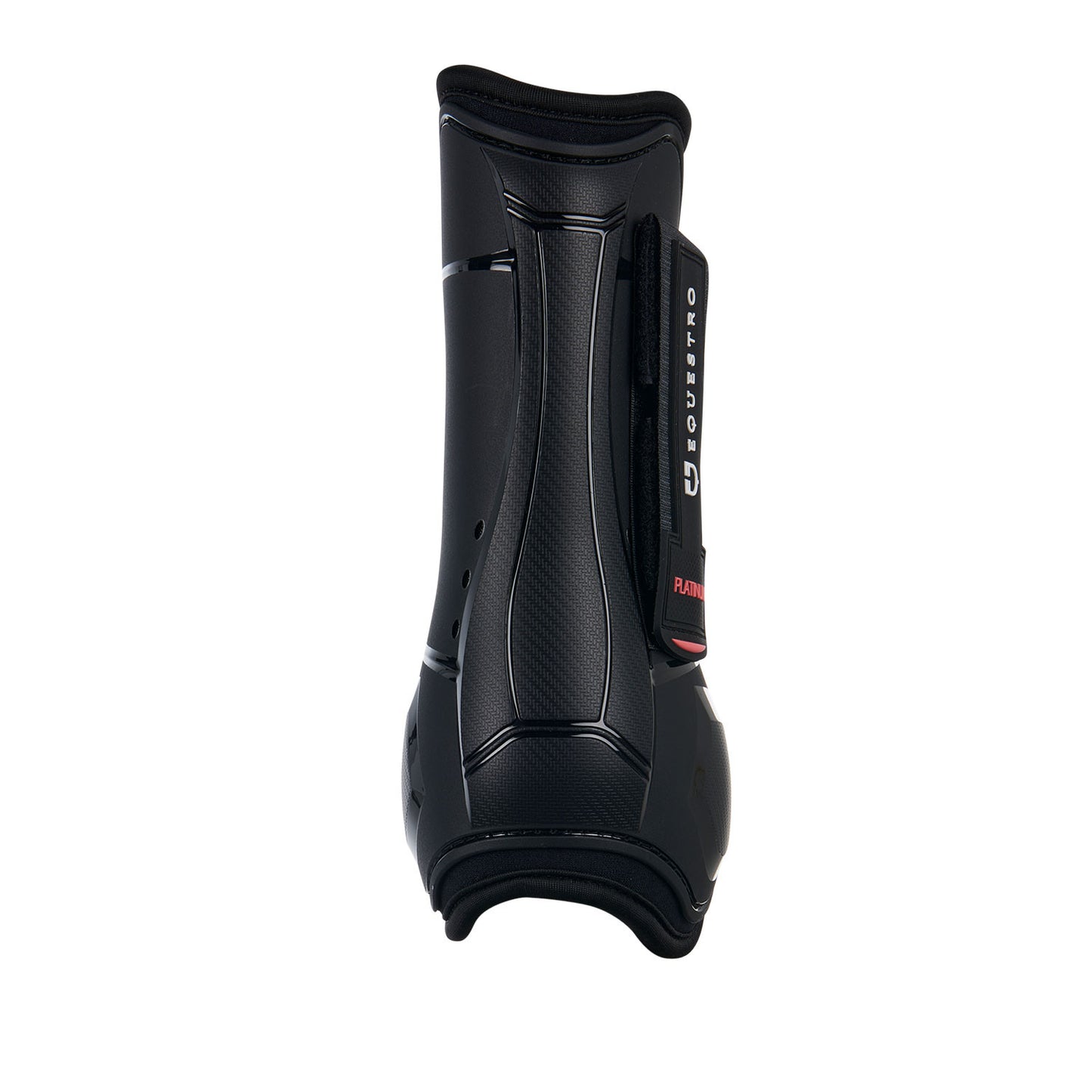 Juego de protectores para tendones y menudillos young horse Tpu y neopreno Equestro - Negro