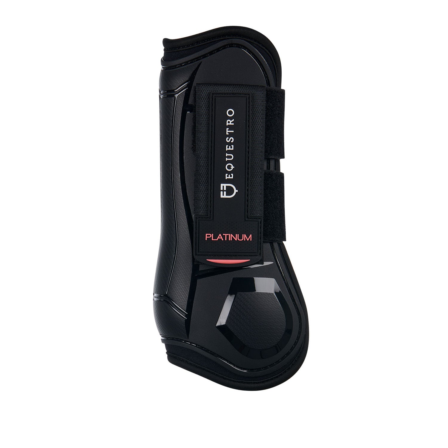 Juego de protectores para tendones y menudillos young horse Tpu y neopreno Equestro - Negro