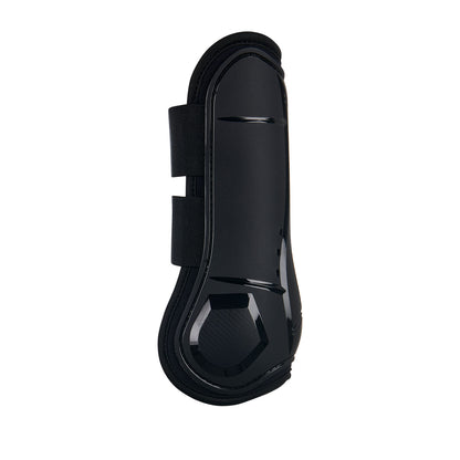 Juego de protectores para tendones y menudillos young horse Tpu y neopreno Equestro - Negro