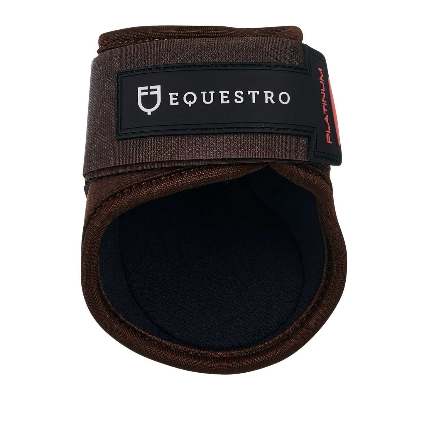 Juego de protectores para tendones y menudillos young horse Tpu y neopreno Equestro - Marrón