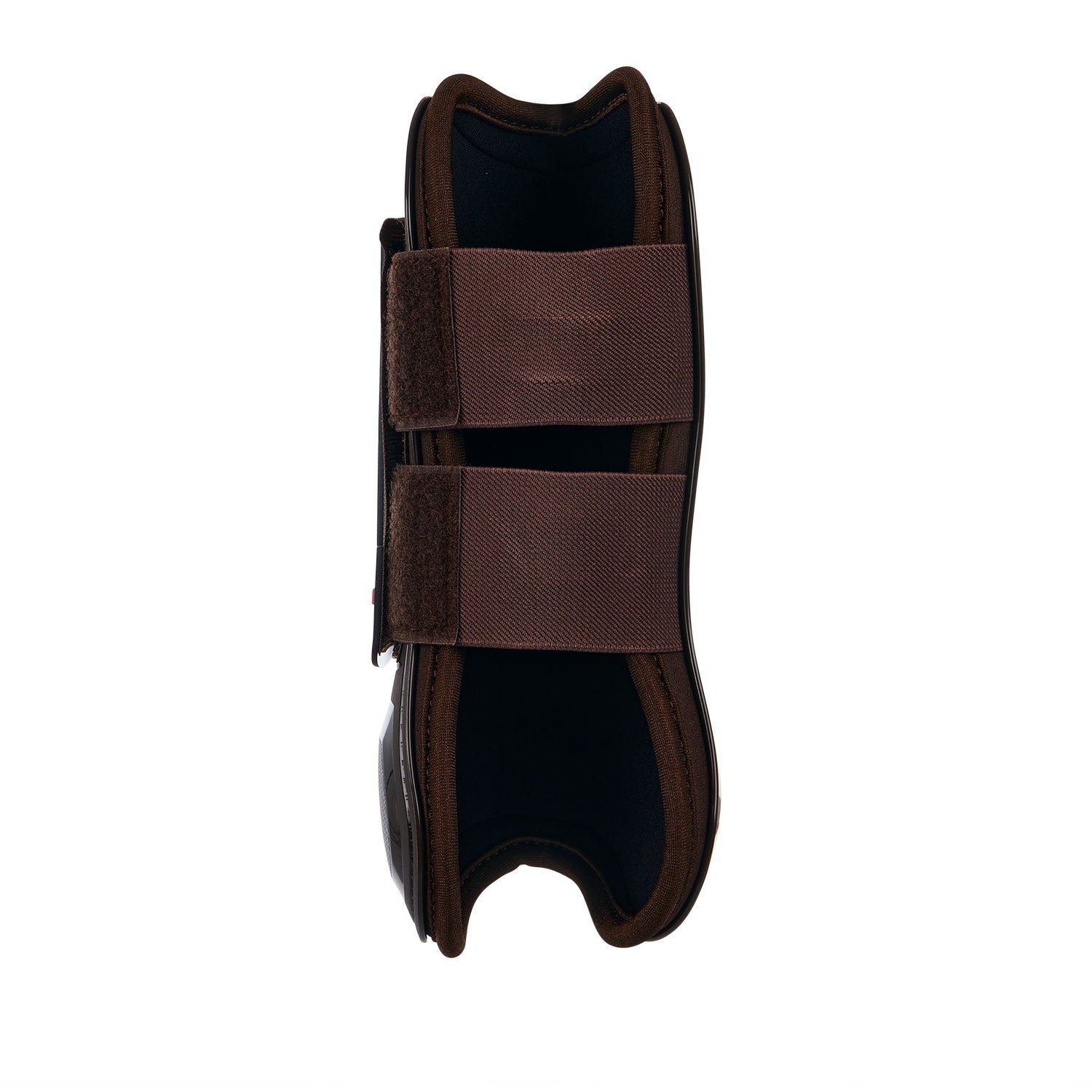 Juego de protectores para tendones y menudillos young horse Tpu y neopreno Equestro - Marrón