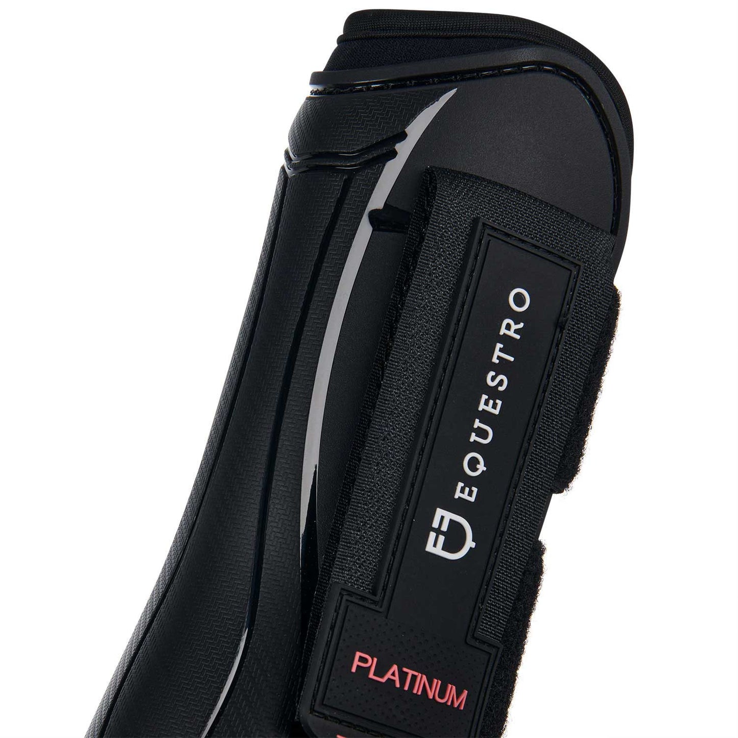 Juego de protectores de tendones y menudillos cerrados en TPU y neopreno Equestro - Negro