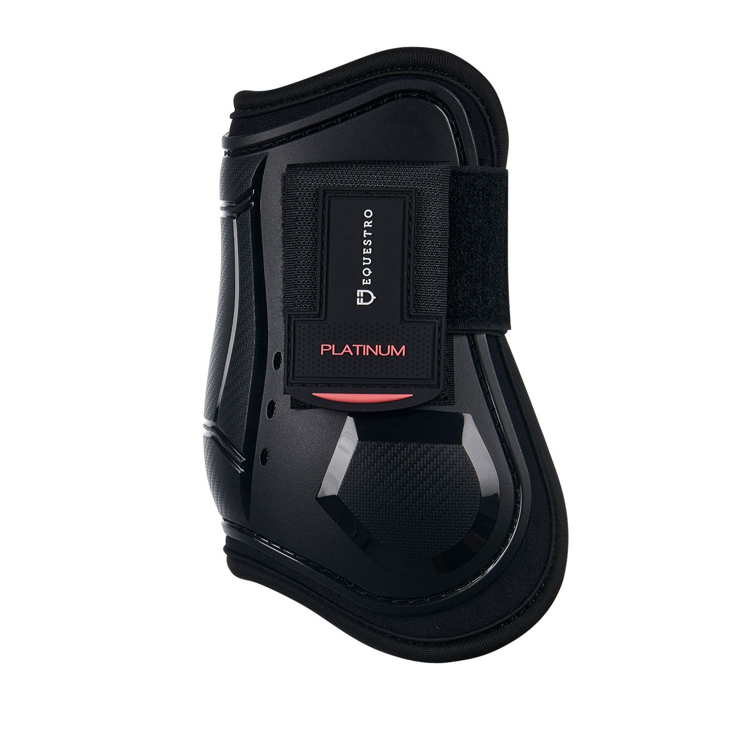 Juego de protectores de tendones y menudillos cerrados en TPU y neopreno Equestro - Negro