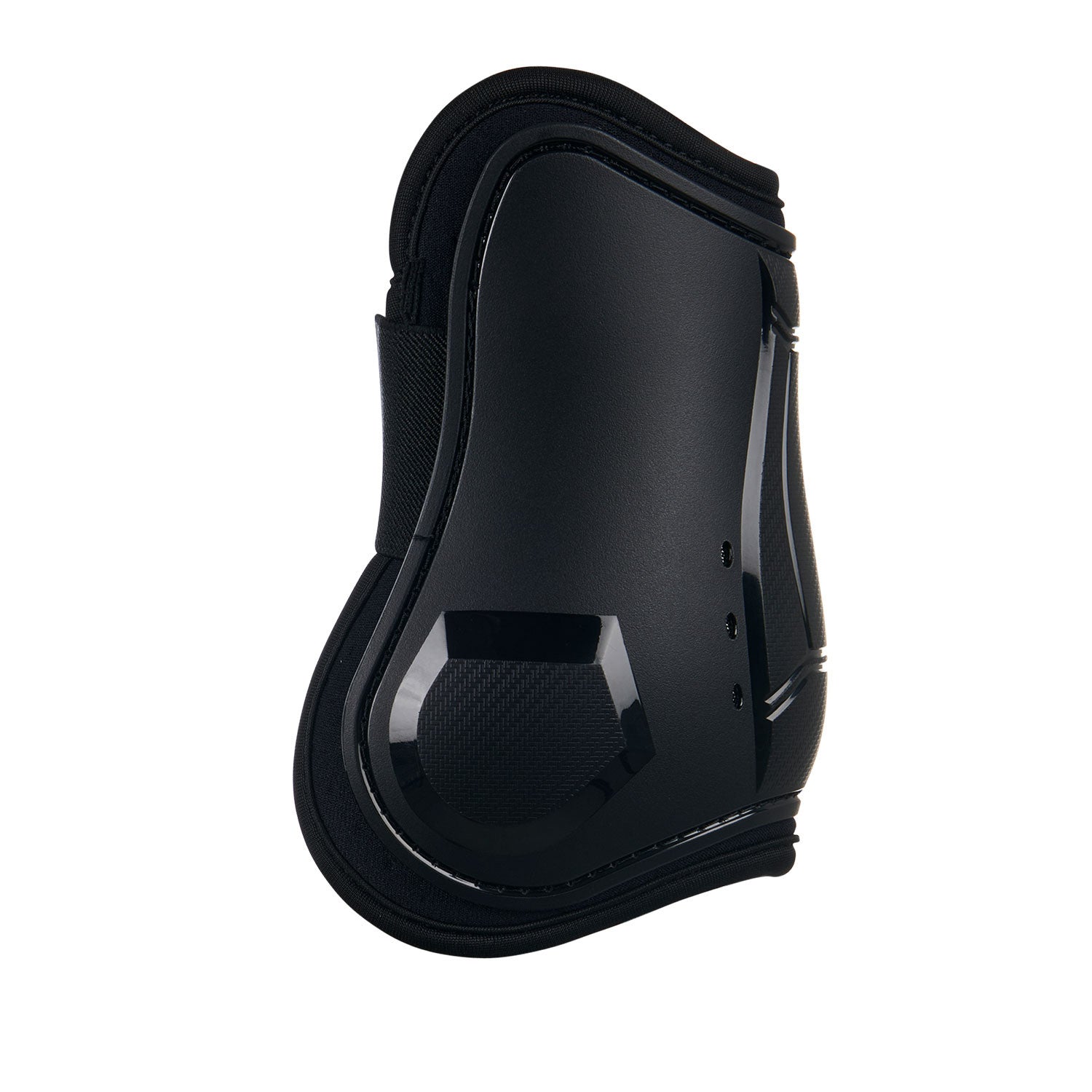 Juego de protectores de tendones y menudillos cerrados en TPU y neopreno Equestro - Negro
