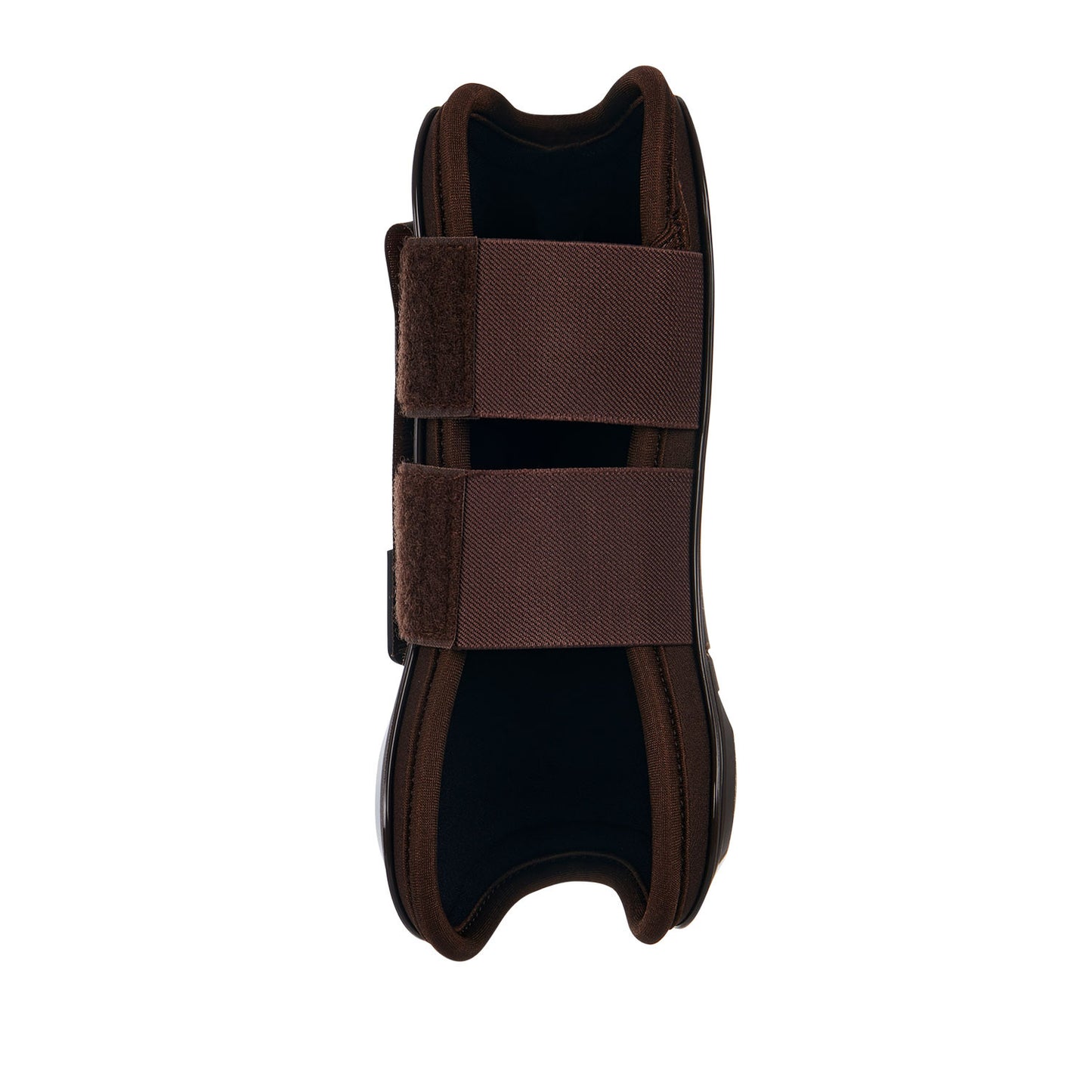 Juego de protectores de tendones y menudillos cerrados en TPU y neopreno Equestro - Marrón