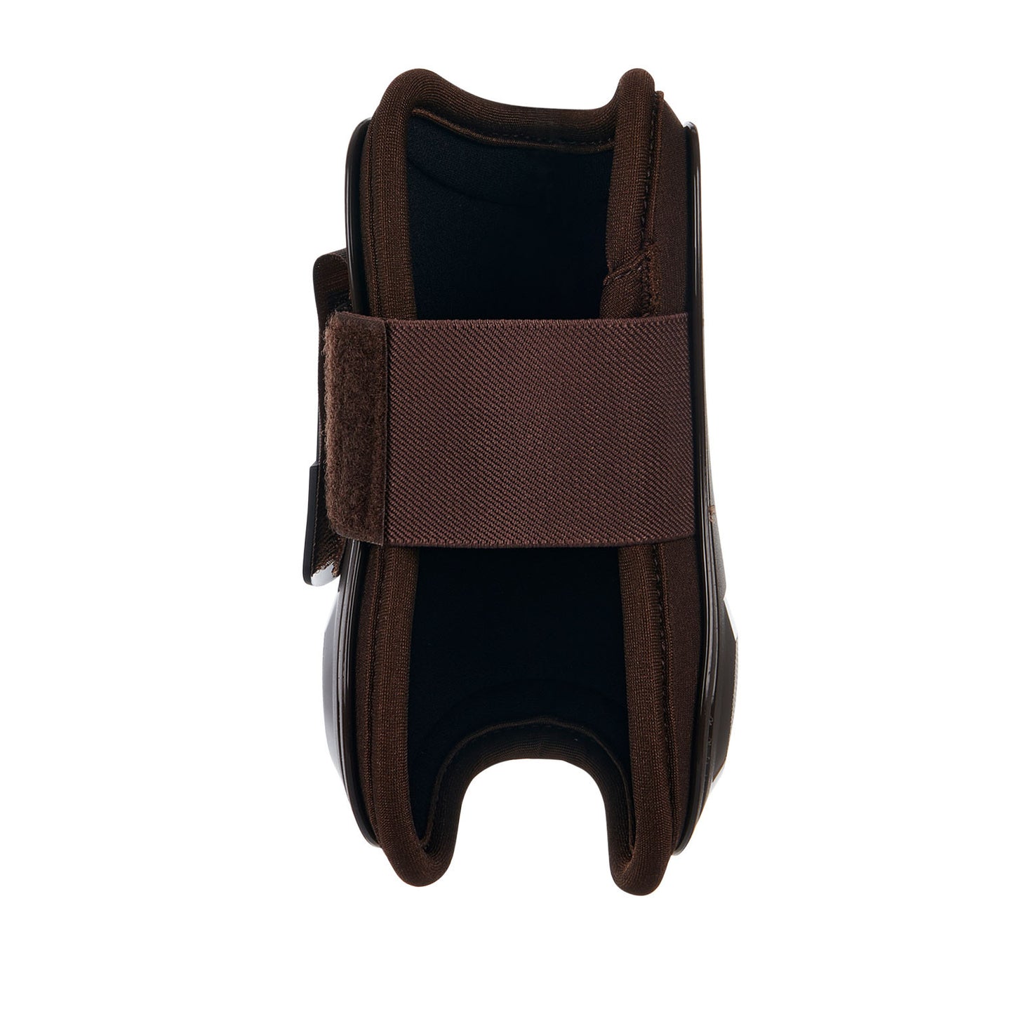 Juego de protectores de tendones y menudillos cerrados en TPU y neopreno Equestro - Marrón