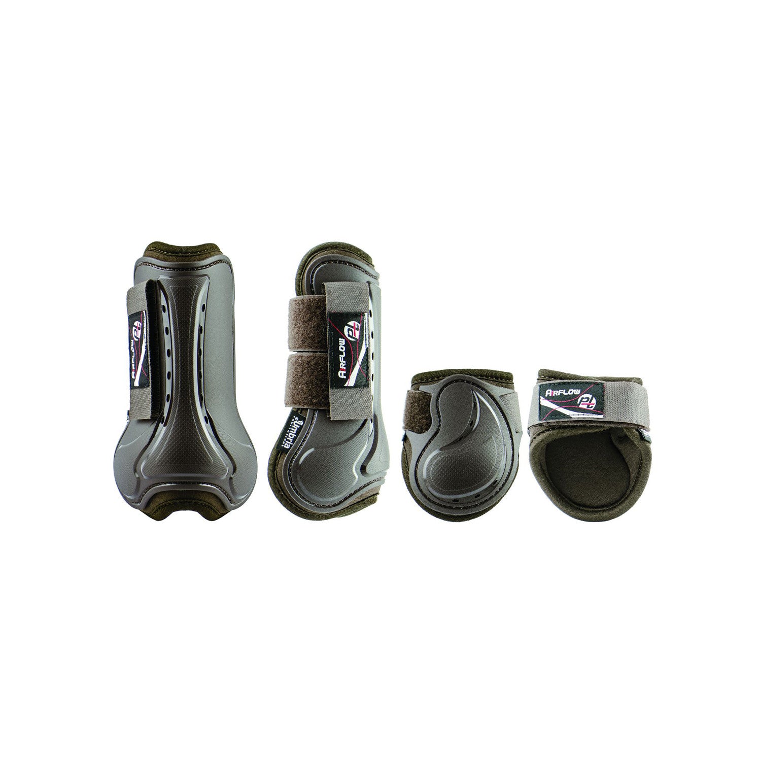 Juego de protectores de tendón y babilleras shetland umbria air flow Pro-Tech