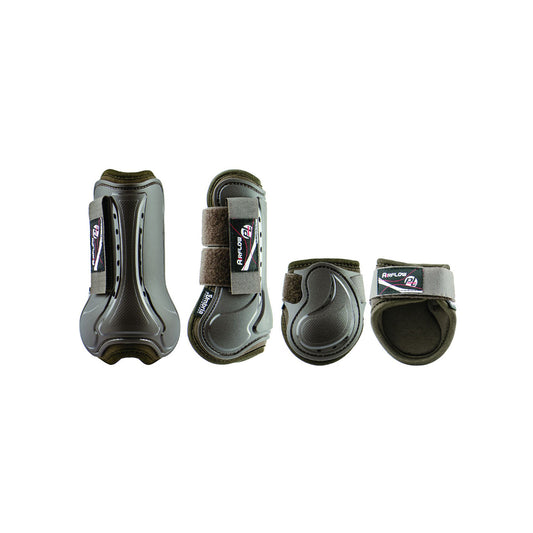 Juego de protectores de tendón y babilleras shetland umbria air flow Pro-Tech