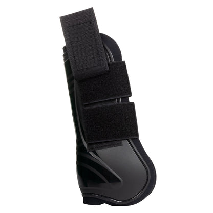 Protectores de neopreno con refuerzo de plástico Umbria Equitazione - Negro