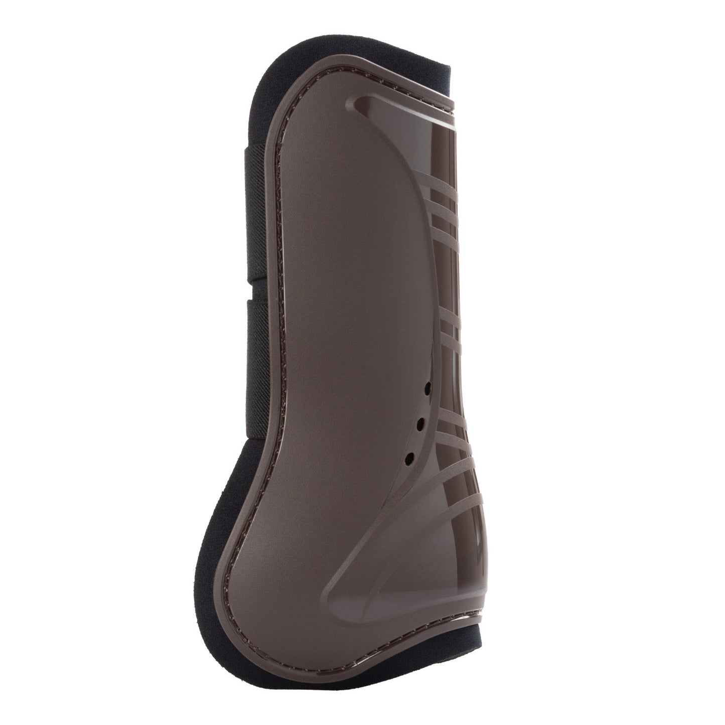 Protectores de neopreno con refuerzo de plástico Umbria Equitazione - Marrón