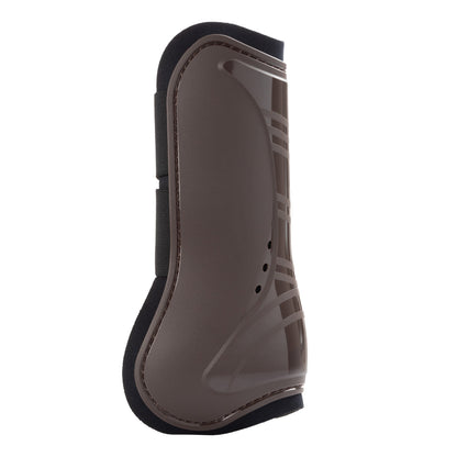 Protectores de neopreno con refuerzo de plástico Umbria Equitazione - Marrón
