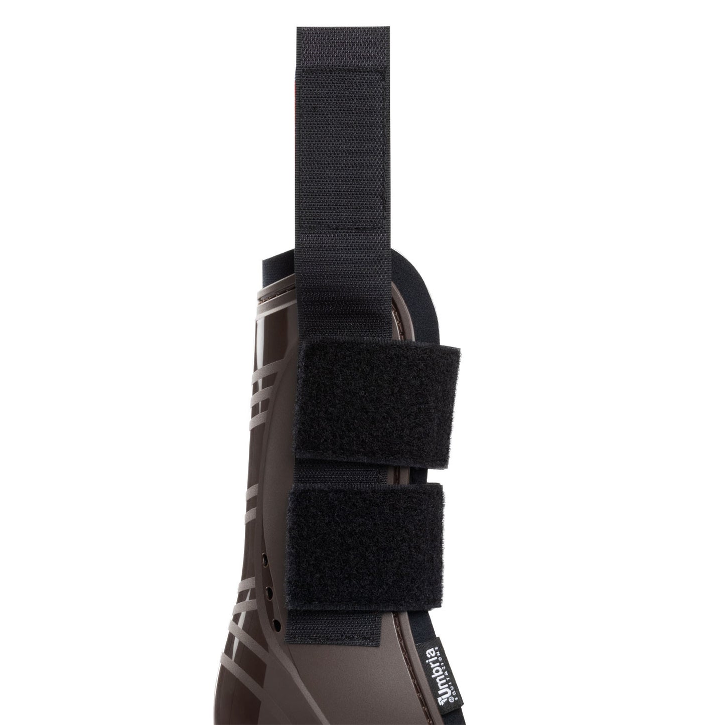 Protectores de neopreno con refuerzo de plástico Umbria Equitazione - Marrón