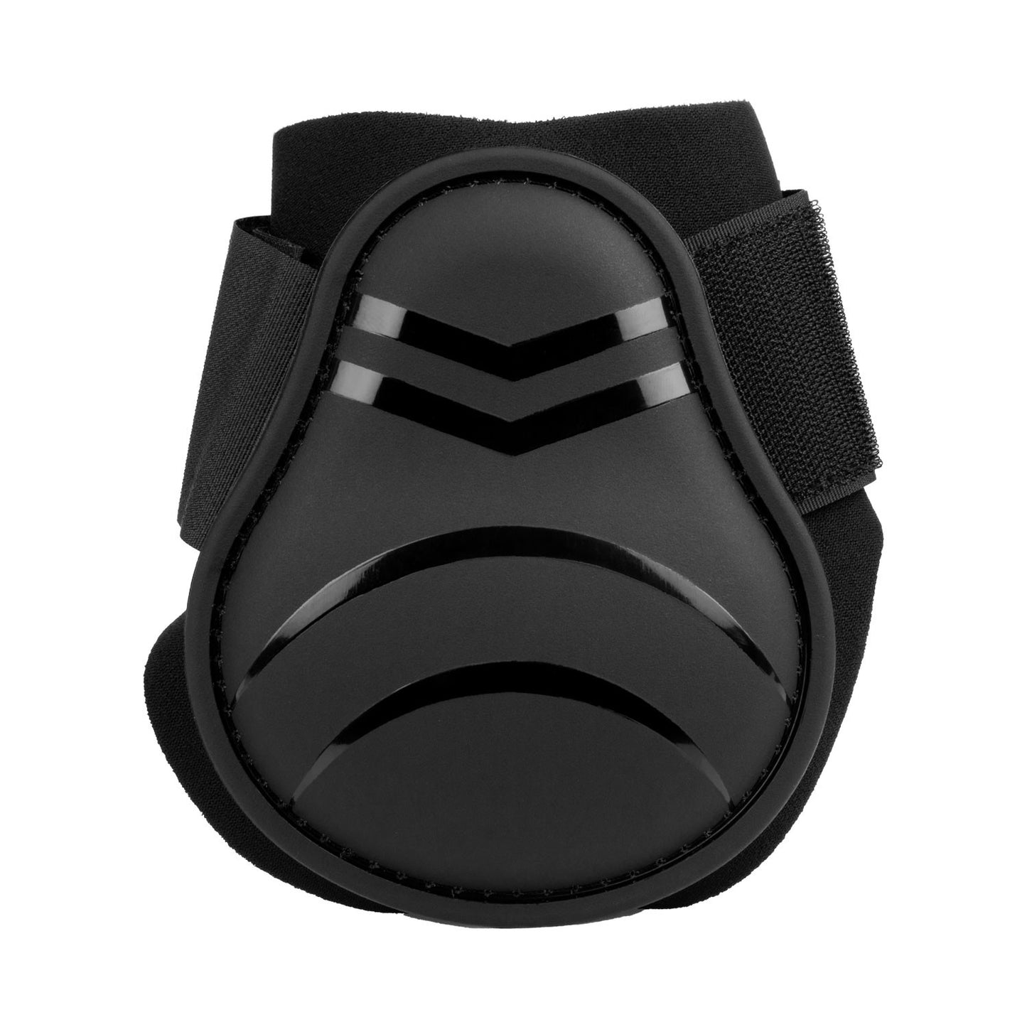 Protectores de neopreno refuerzo plástico Umbria Equitazione - Negro