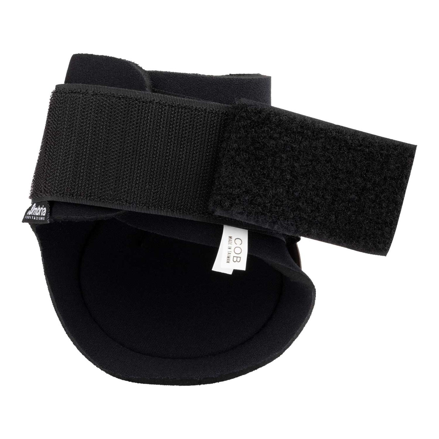 Protectores de neopreno refuerzo plástico Umbria Equitazione - Negro