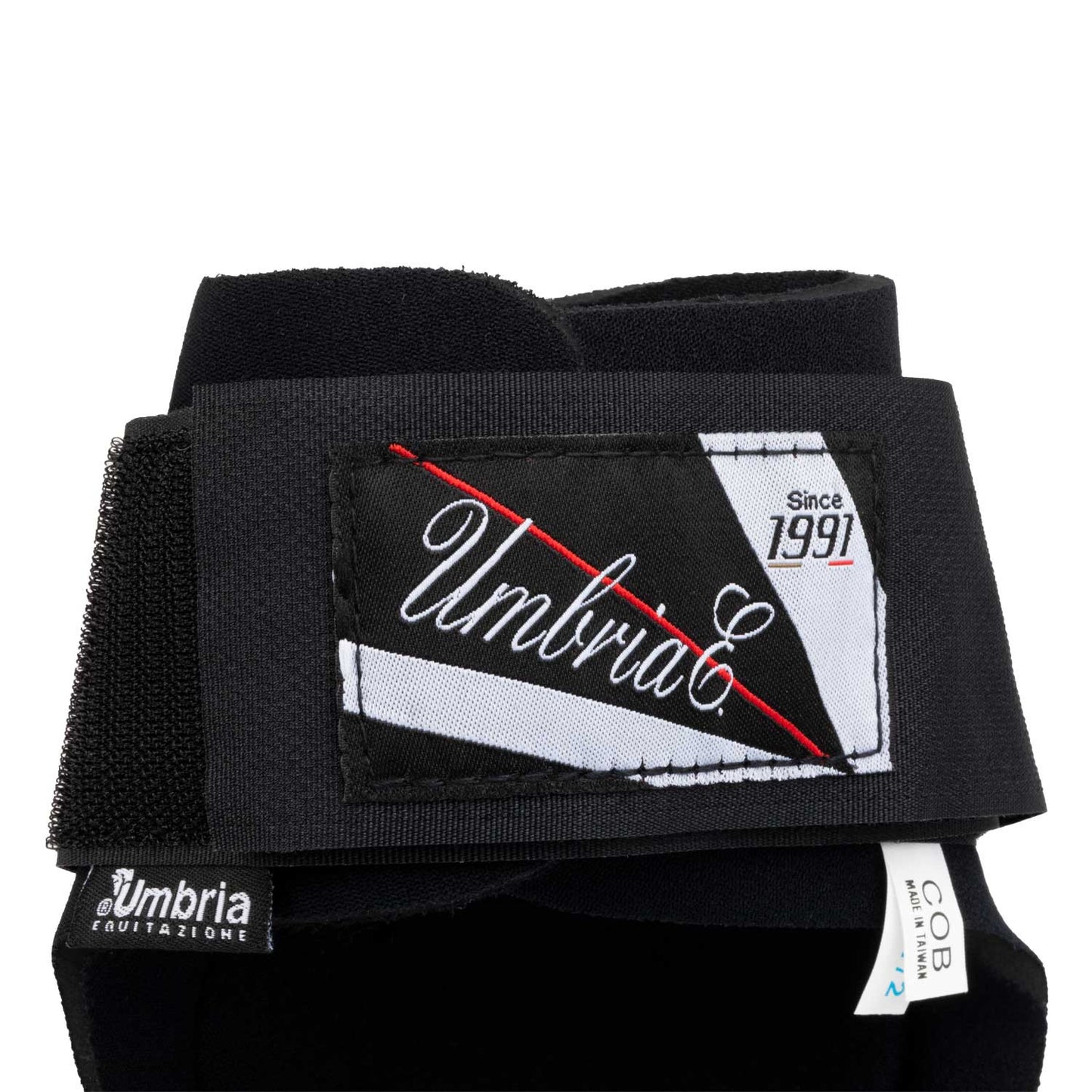 Protectores de neopreno refuerzo plástico Umbria Equitazione - Marrón