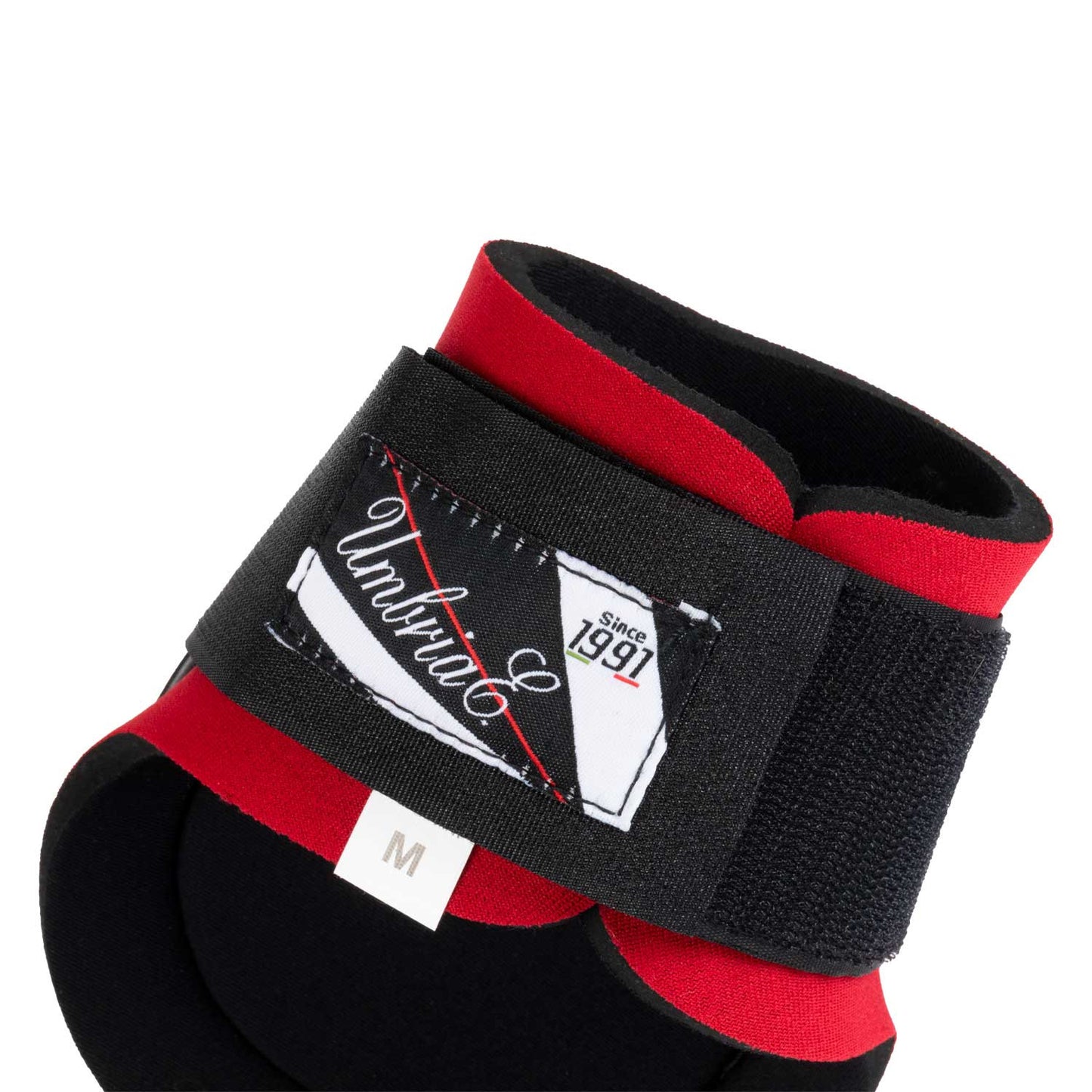 Paraguas de neopreno con cubierta de goma Umbria Equitazione - Rojo