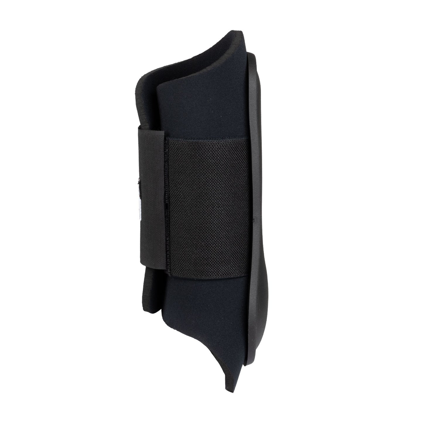 Protectores de neopreno con cazoleta de goma Umbria Equitazione - Negro