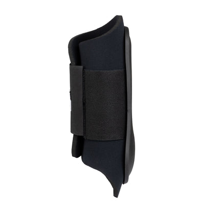 Protectores de neopreno con cazoleta de goma Umbria Equitazione - Negro