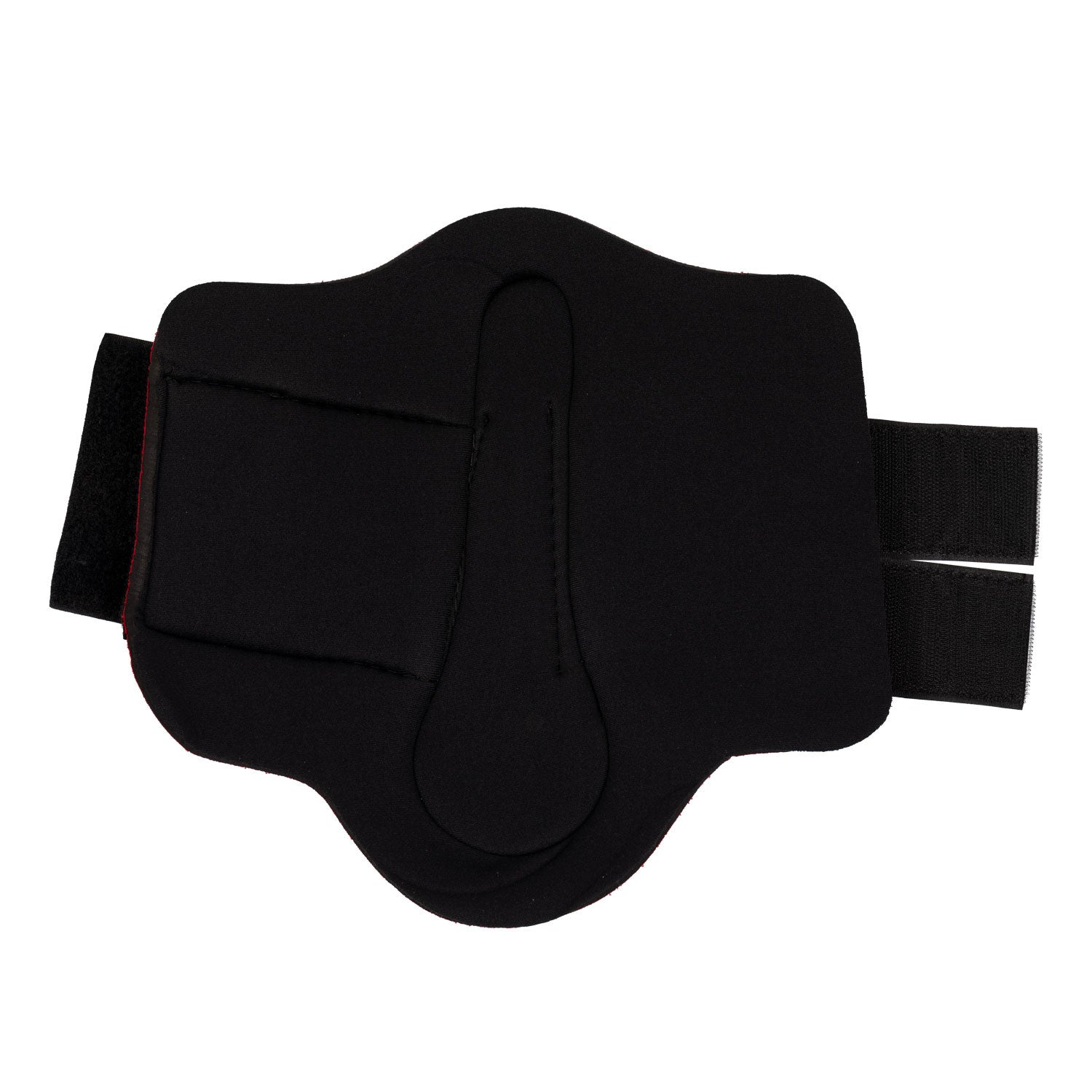 Protectores de neopreno con cazoleta de goma Umbria Equitazione - Rojo