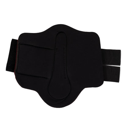 Protectores de neopreno con cazoleta de goma Umbria Equitazione - Rojo