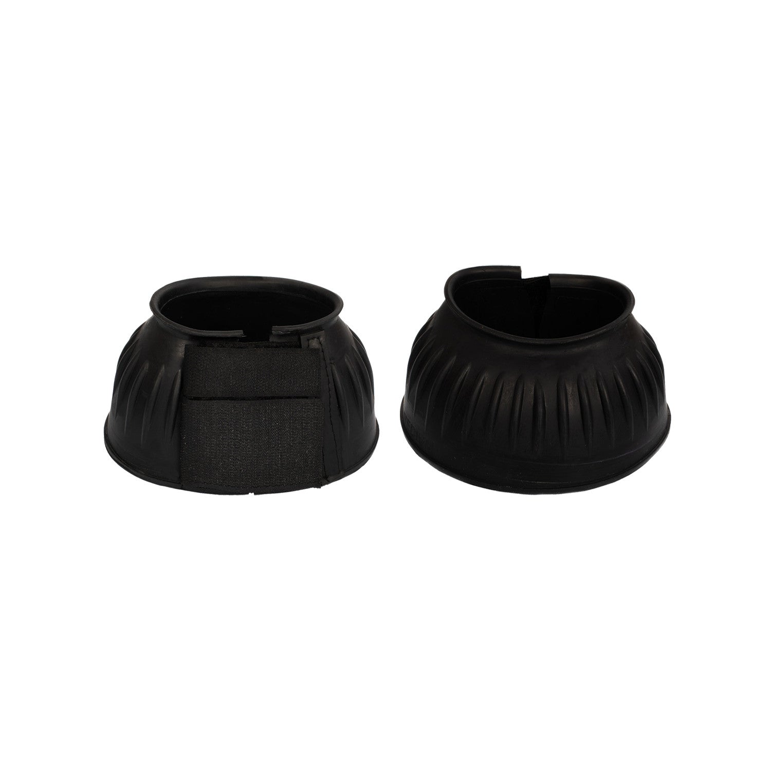 Paragolpes de goma natural cierre de velcro Umbria Equitazione - Negro