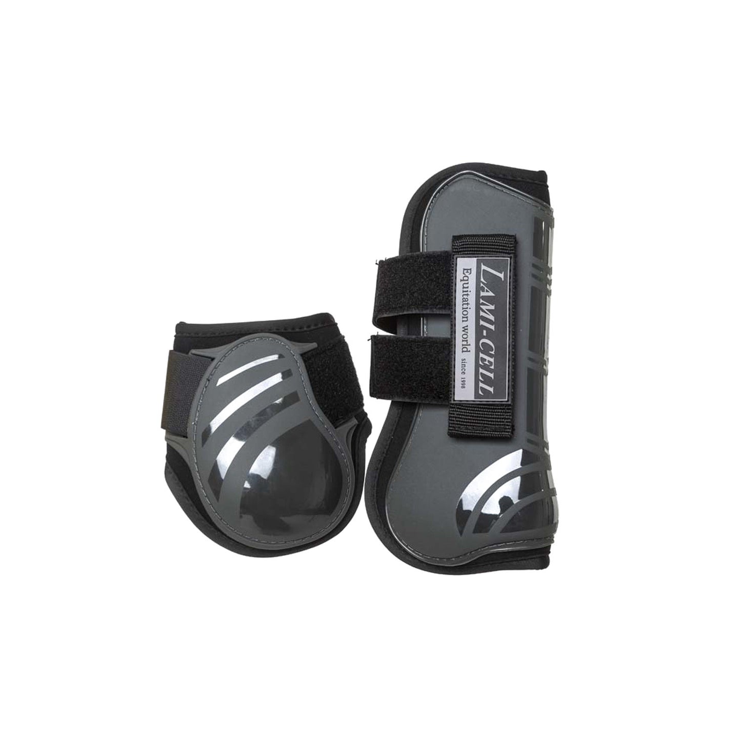 Set paratendones+protectores Mirage Collection Lami-Cell - Negro