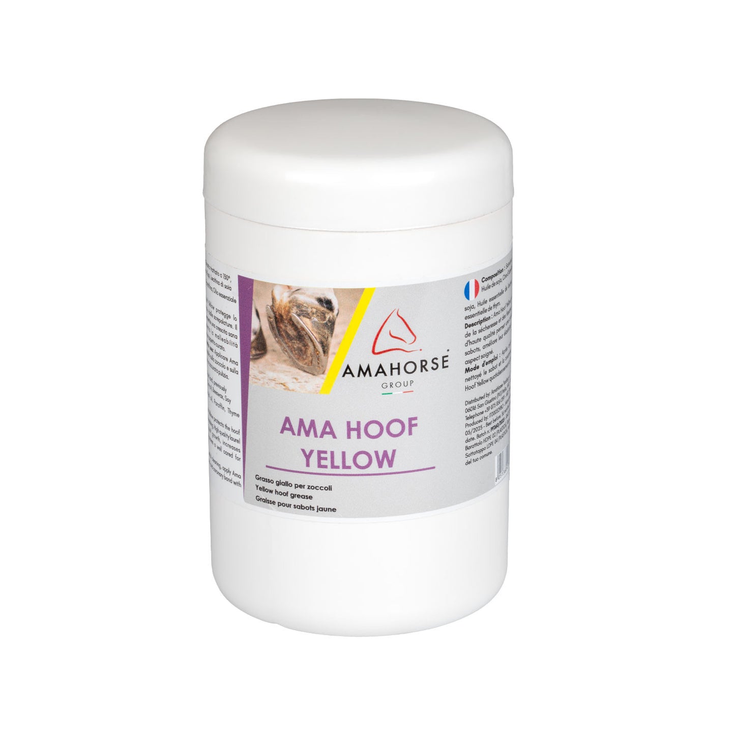 Ama hoof grasa para pezuñas (1000 ml) AmaHorse - Amarillo