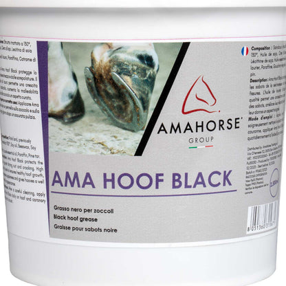 Ama hoof grasa para cascos (2500 ml) AmaHorse - Negro