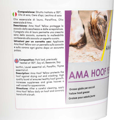 Ama hoof grasa para cascos (2500 ml) AmaHorse - Amarillo