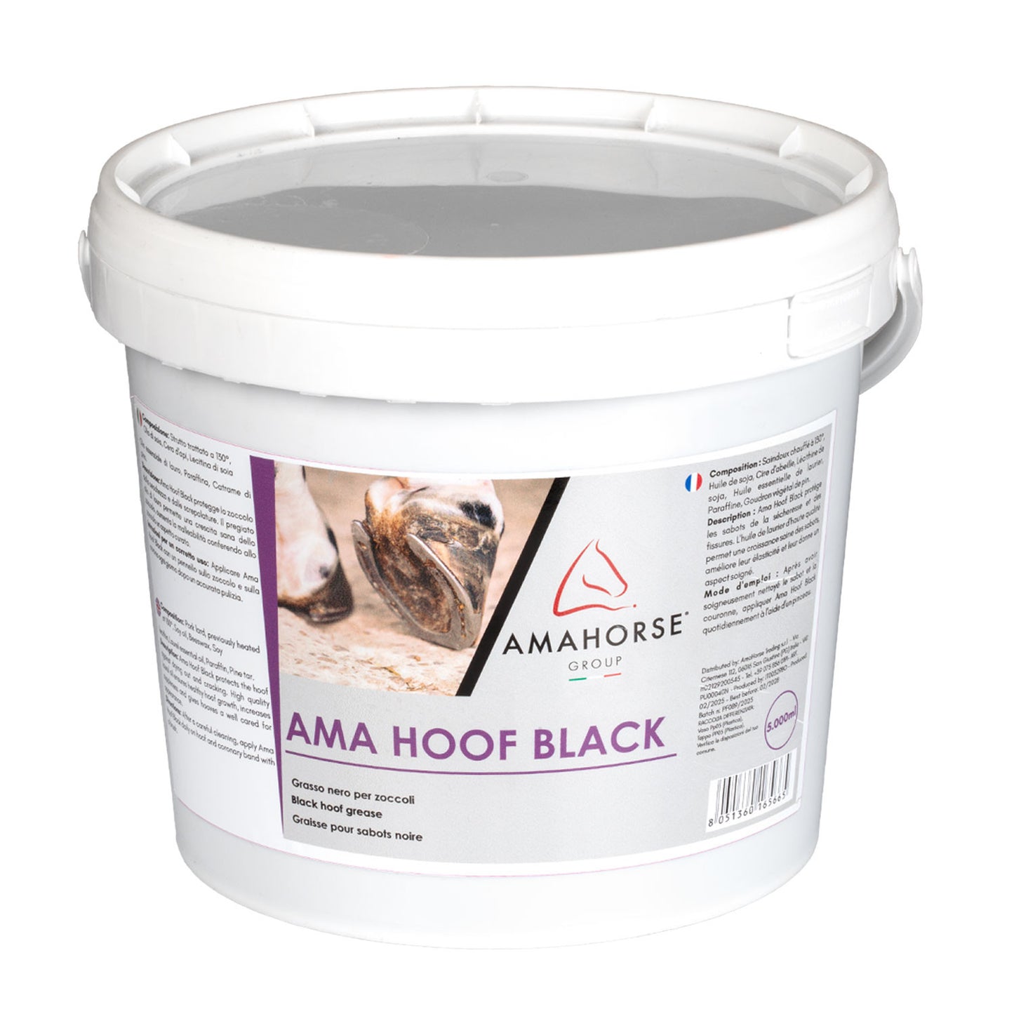 Ama Hoof Yellow Grasa para cascos (5000 ml) AmaHorse