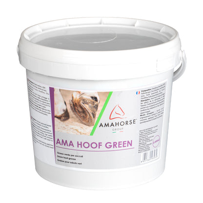 Ama Hoof Yellow Grasa para cascos (5000 ml) AmaHorse - Verde