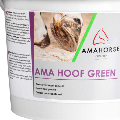 Ama Hoof Yellow Grasa para cascos (5000 ml) AmaHorse - Verde