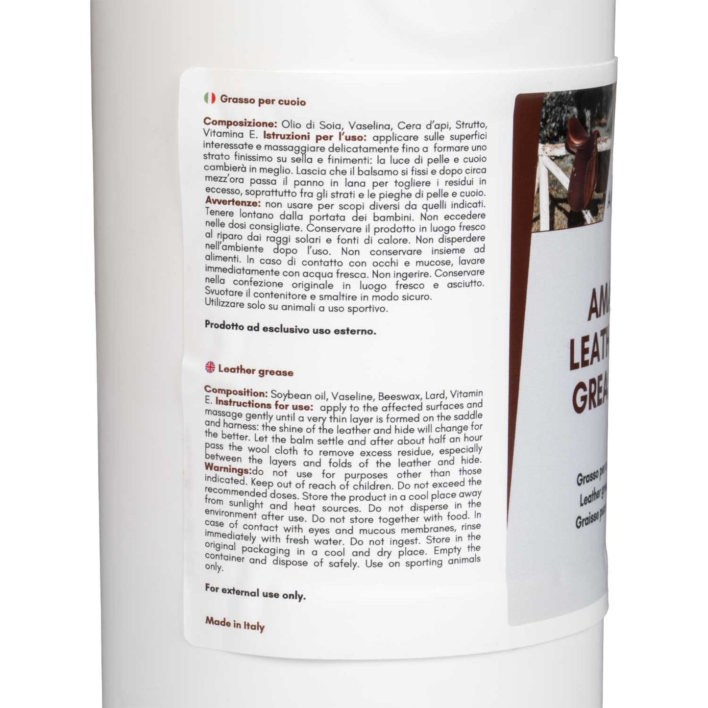 Grasa para cuero Ama (1 kg) AmaHorse