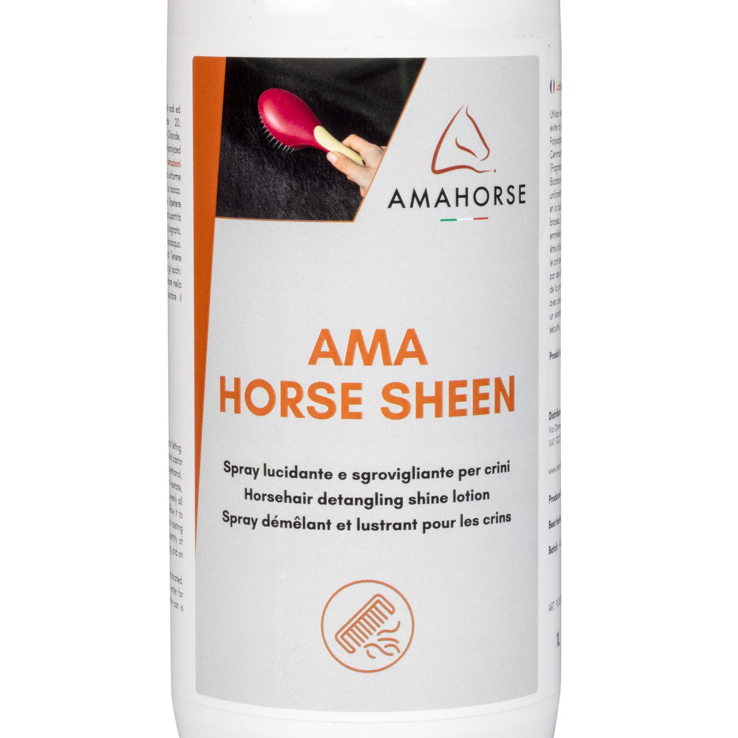 Ama horse sheen loción abrillantadora desenredante (1 lt) AmaHorse