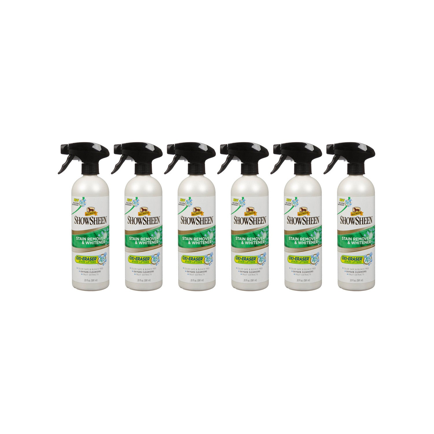 Showsheen quitamanchas y blanqueador (591 ml) caja 6 piezas Absorbine