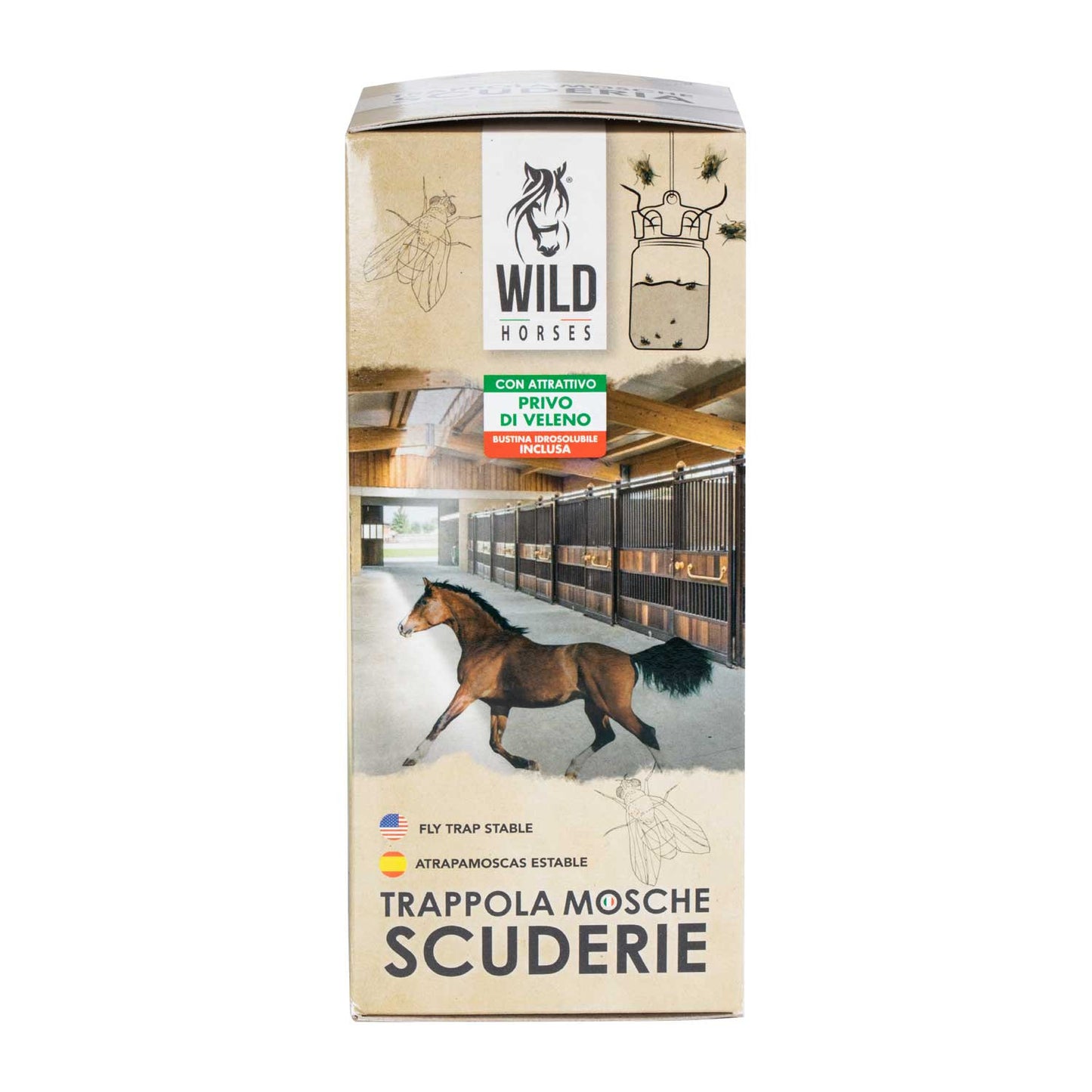 Trampa para moscas 750 ml AmaHorse