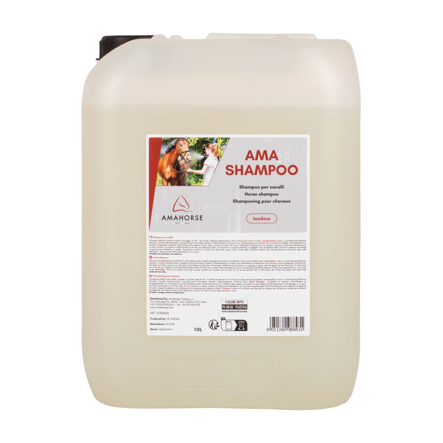 Champú para caballos (10 l) AmaHorse