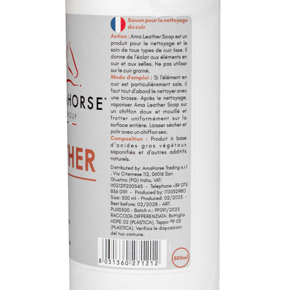 Ama jabón de cuero Jabón para cuero y monturas (500 ml) AmaHorse