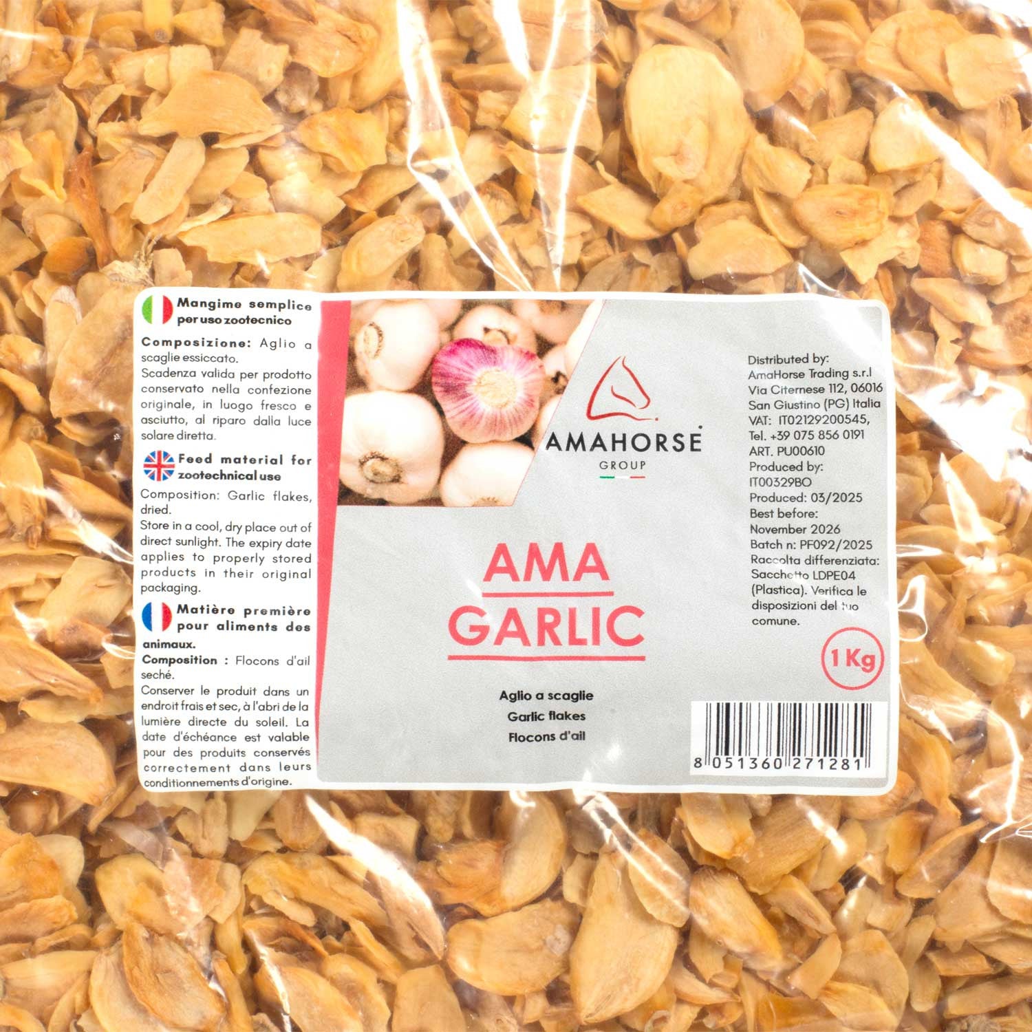 Ama ajo en escamas (1 kg) AmaHorse