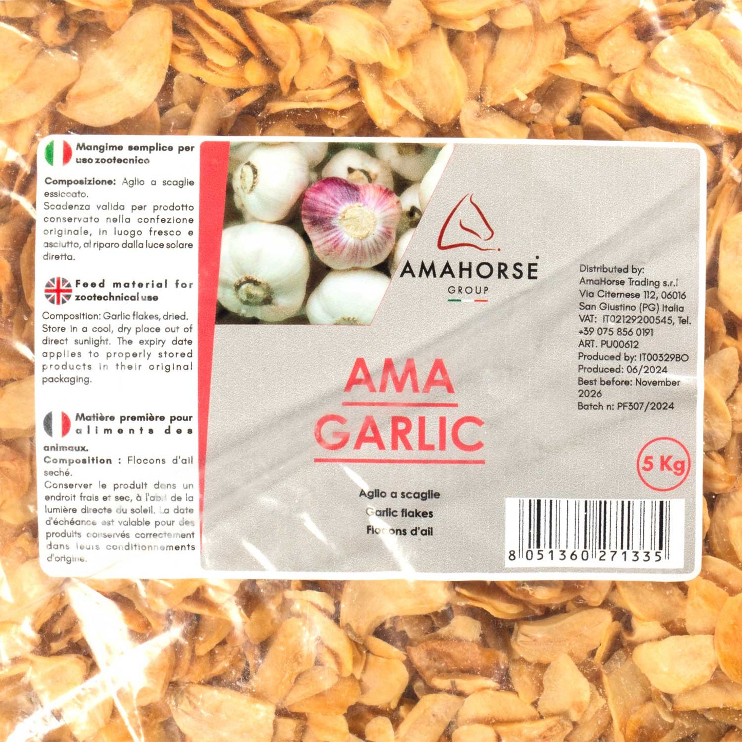 Ama ajo en escamas 5 kg AmaHorse