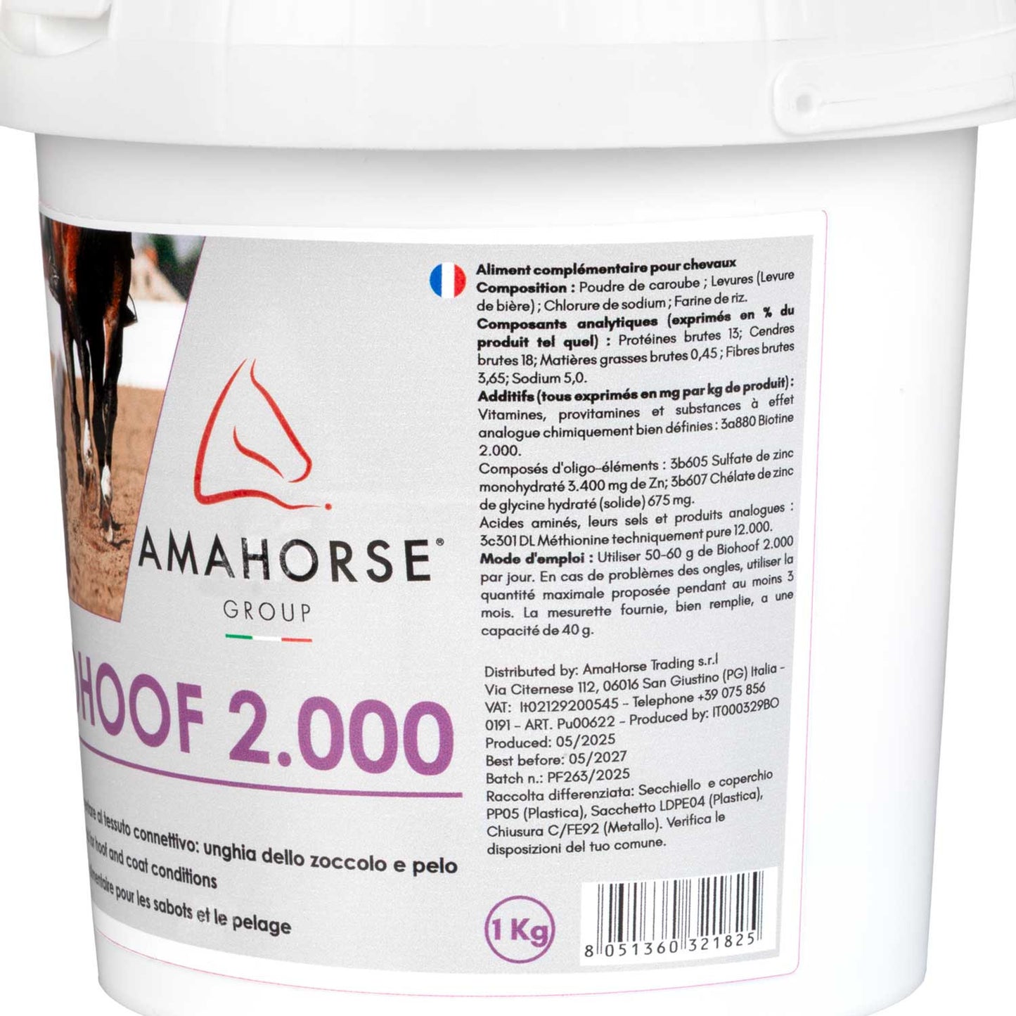 Biohoof Biotina 2000 (1 kg) AmaHorse