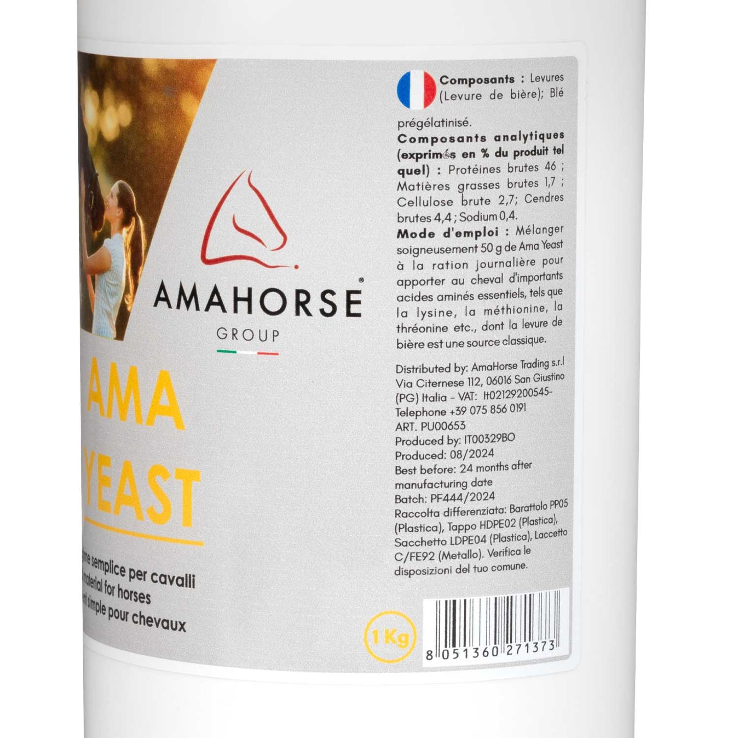 Ama levadura de cerveza (1 kg) AmaHorse