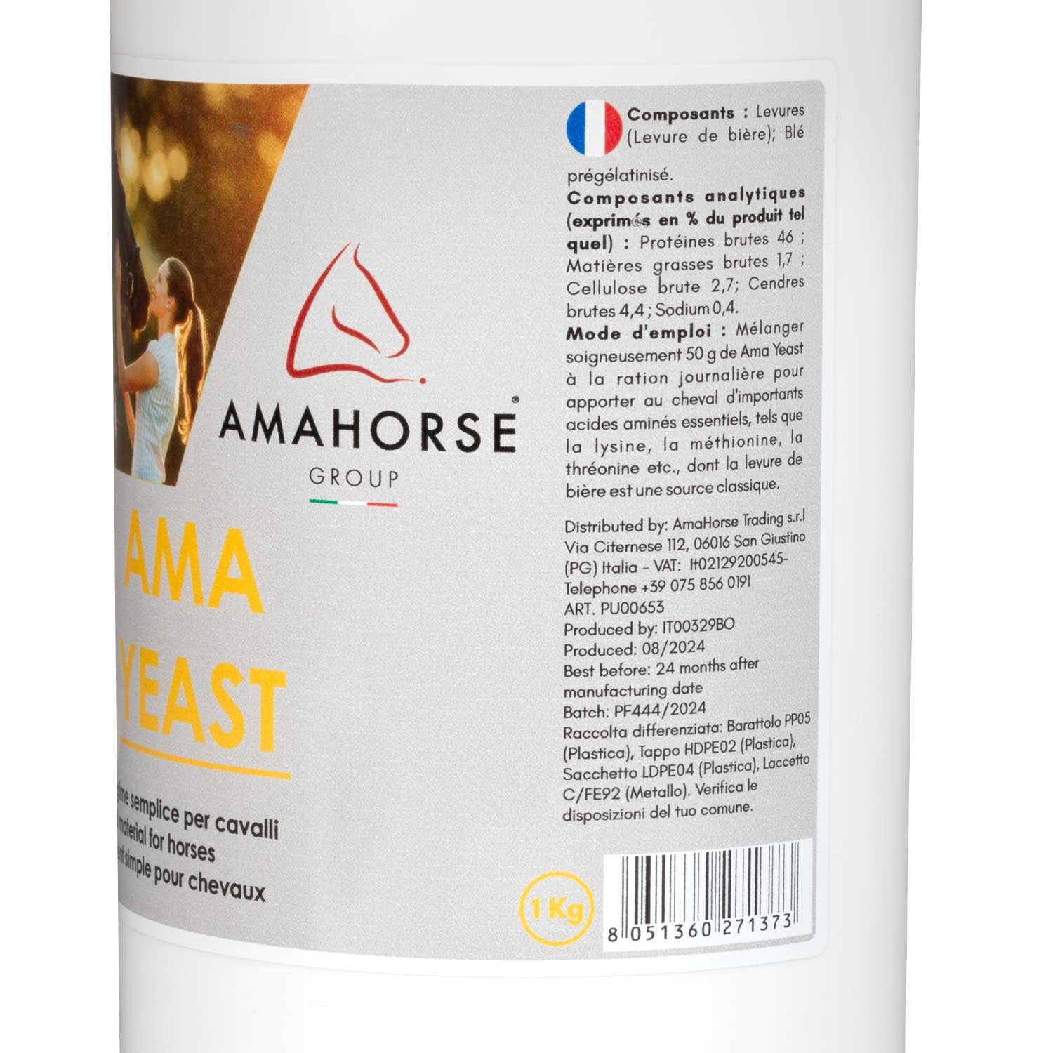 Ama levadura de cerveza (1 kg) AmaHorse