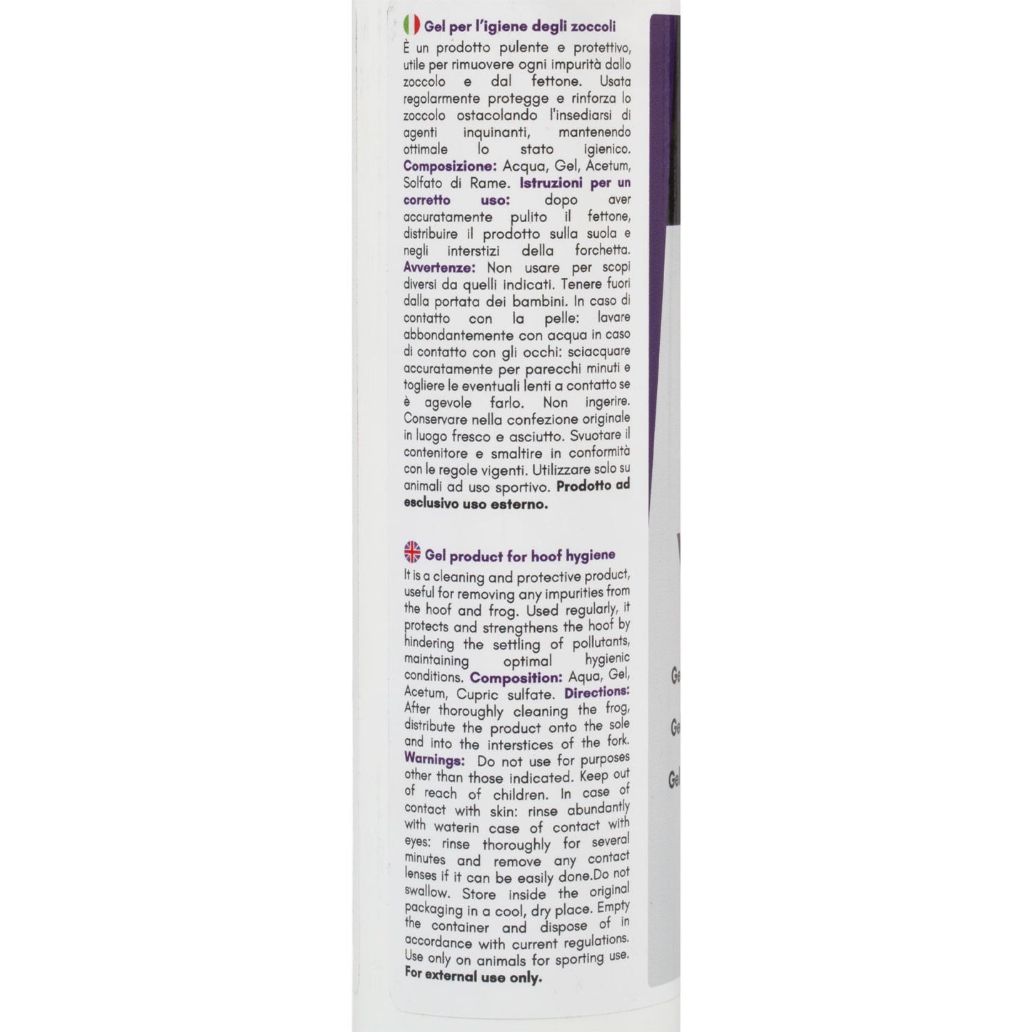 Líquido de Villate en gel (250g) AmaHorse