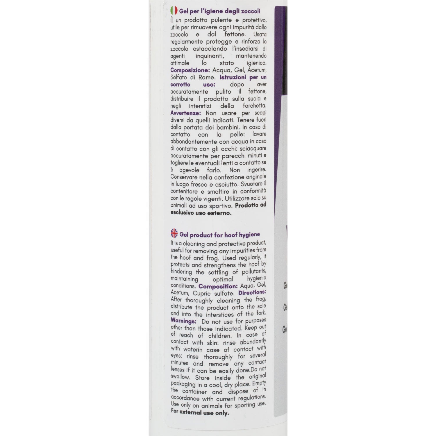 Líquido de Villate en gel (250g) AmaHorse